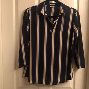 🆕 Van Heusen Stripped Blouse #57